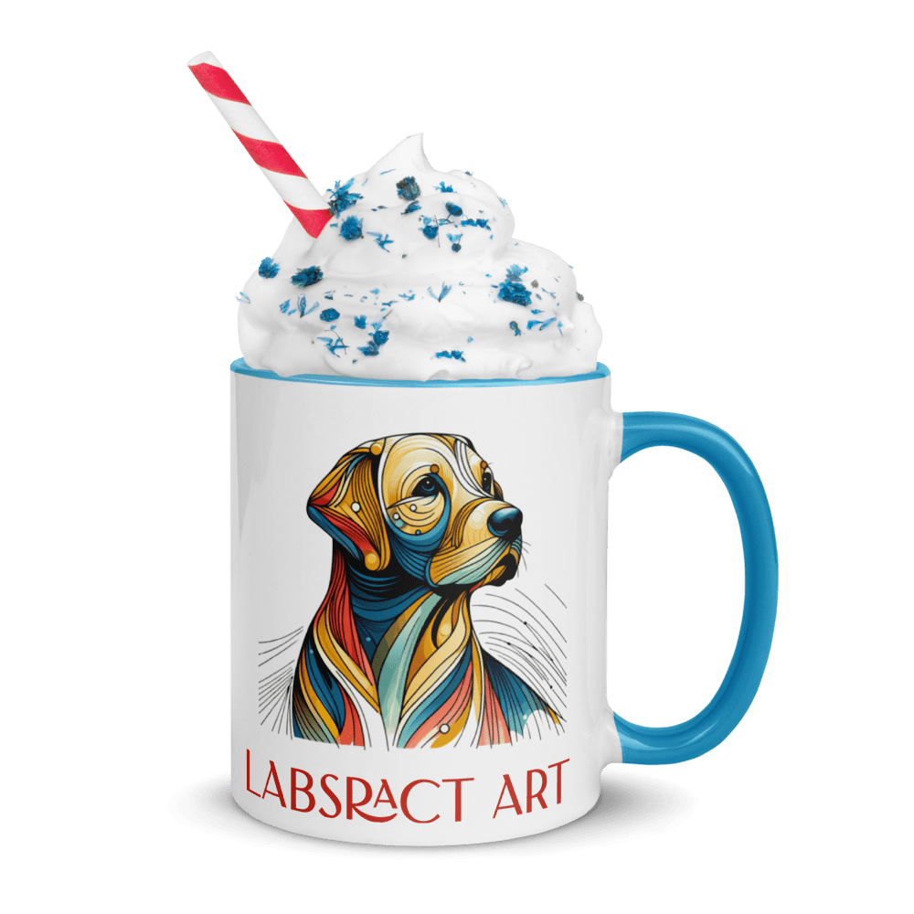 #1 Seller! Labstract Art Custom Coffee Mug for the dog lover - Tri - Me Gifts