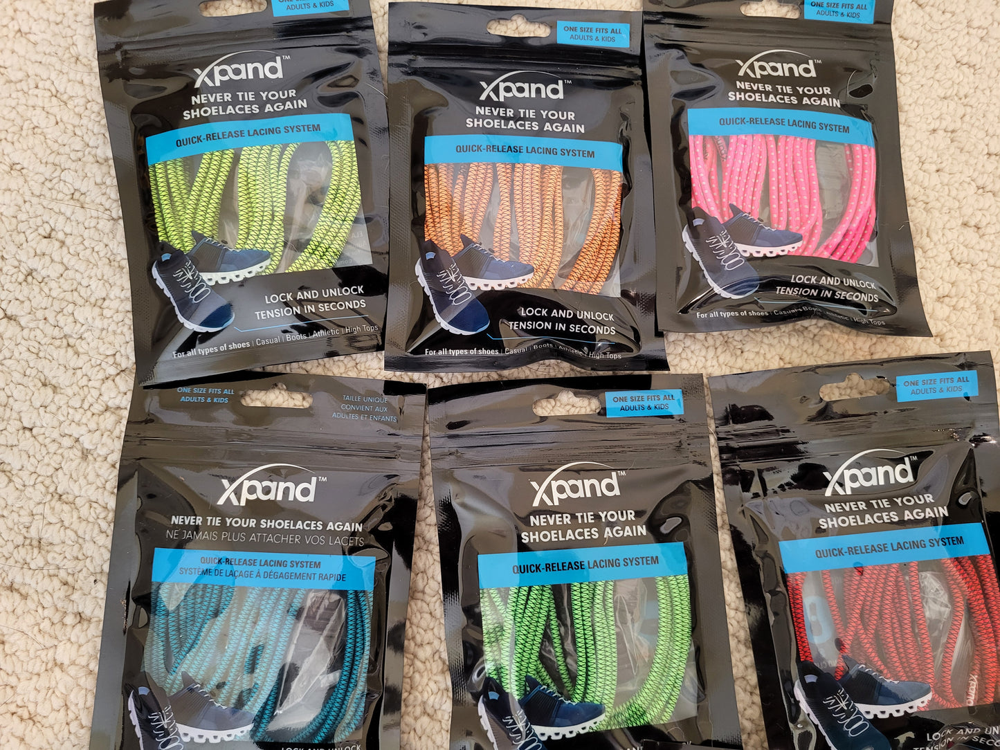 X-pand Quick Release Racing Laces