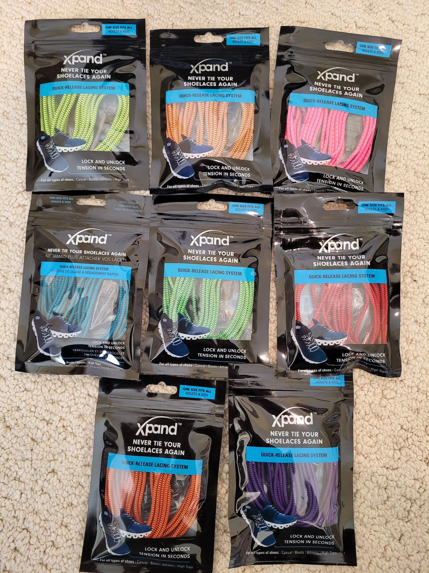 X-pand Quick Release Racing Laces