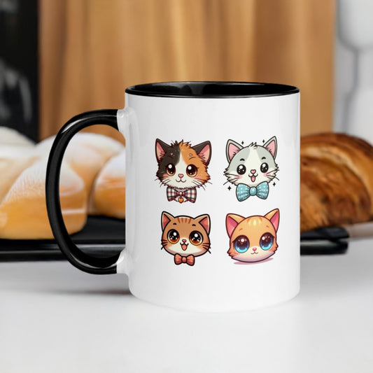 Paw-Lease Kitten Mug with Color Inside