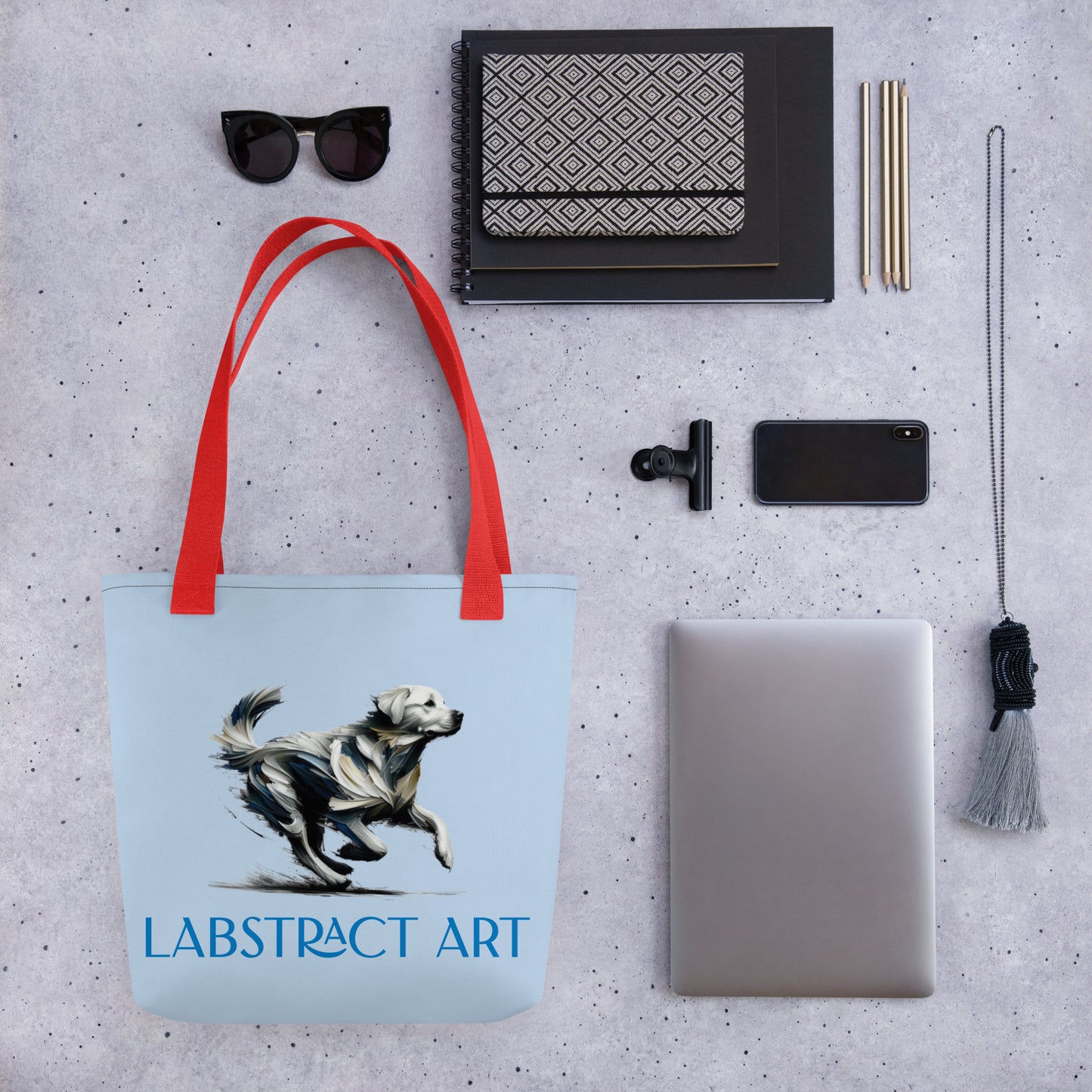 Labstract Art Tote Bag