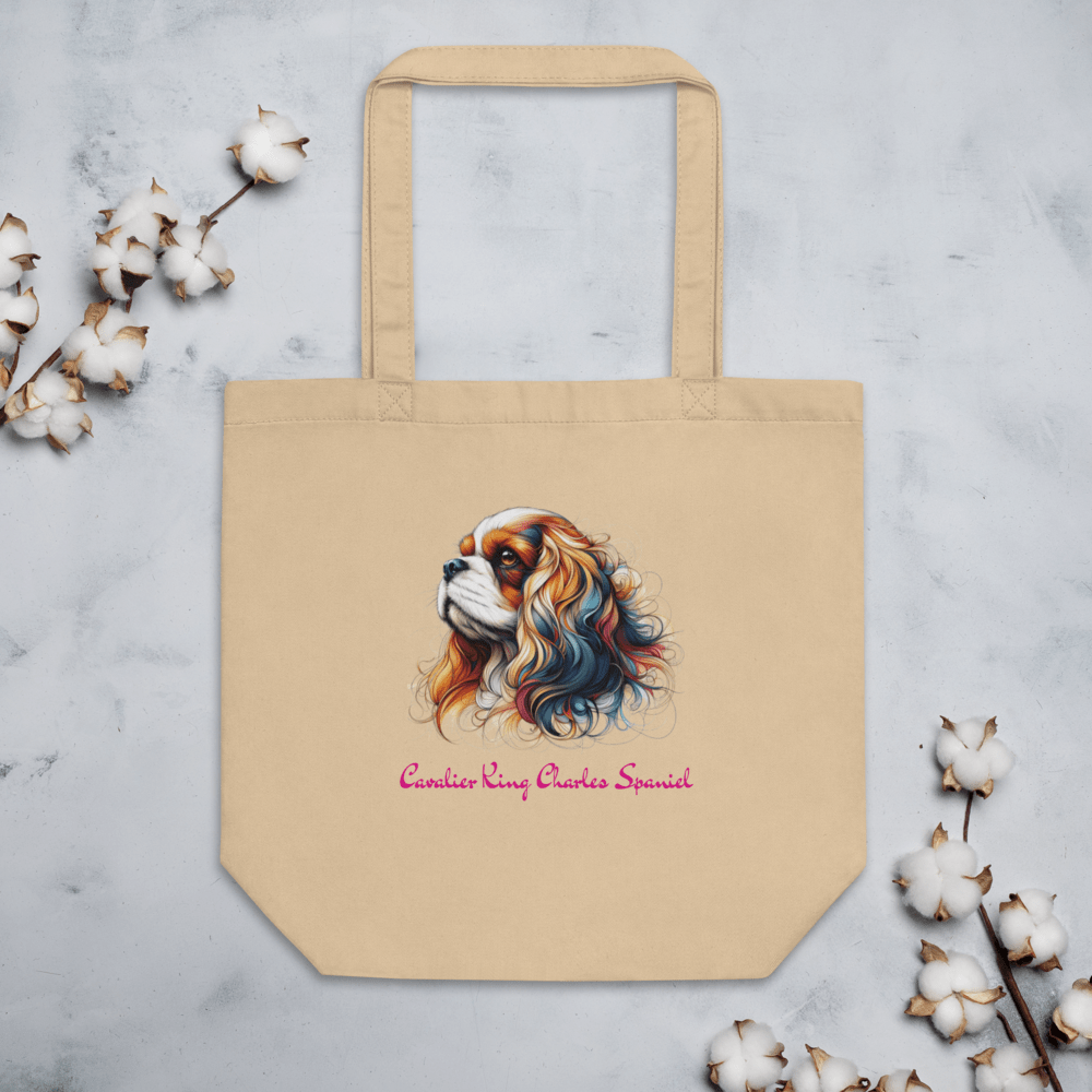 Cavalier King Charles Spaniel Tote Bag - Tri - Me Gifts