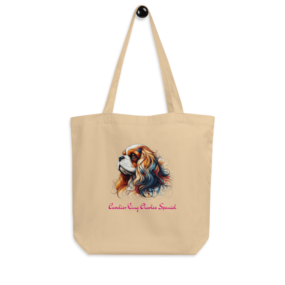 Cavalier King Charles Spaniel Tote Bag - Tri - Me Gifts