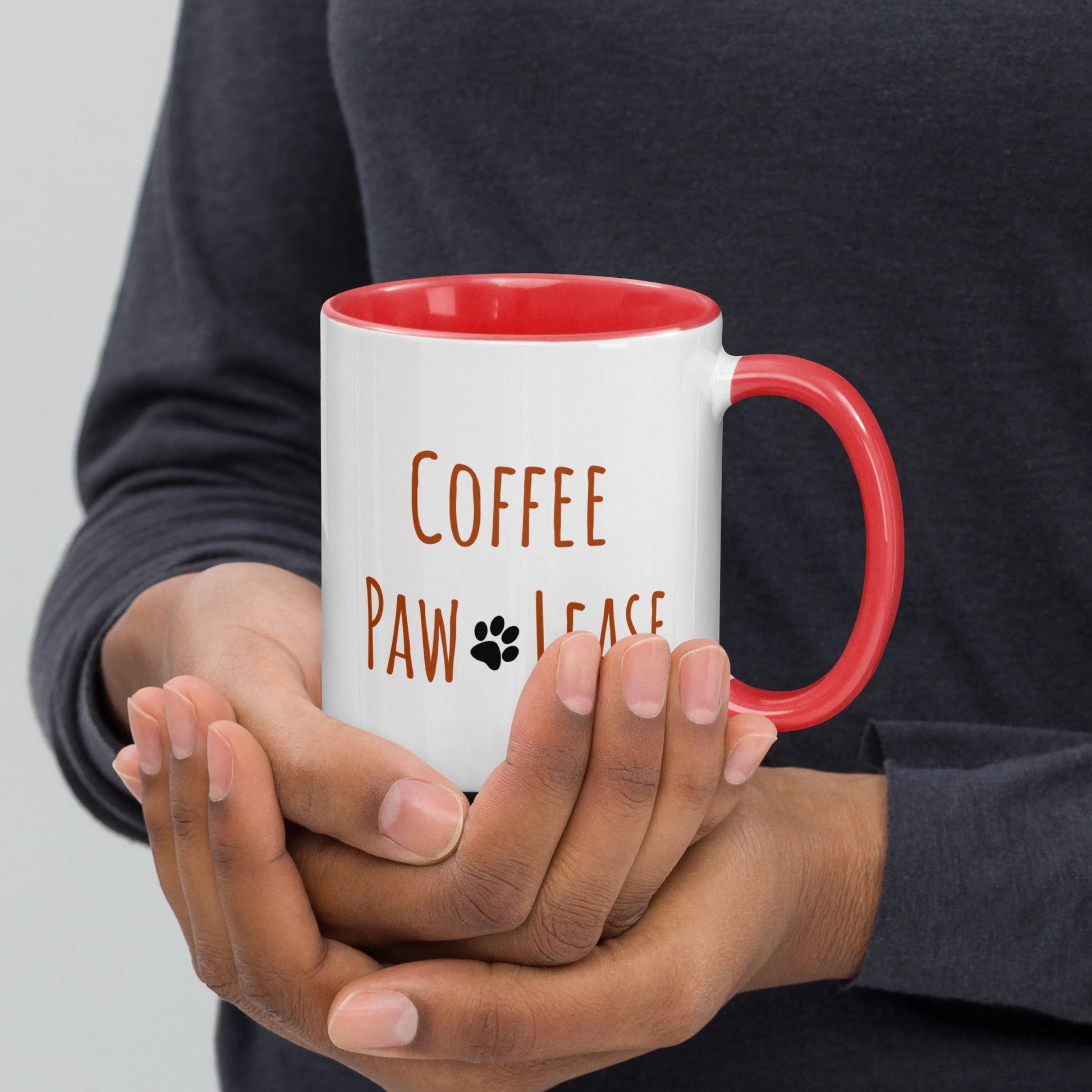 Coffee "Paw - Lease" Colorful Mug - Tri - Me Gifts