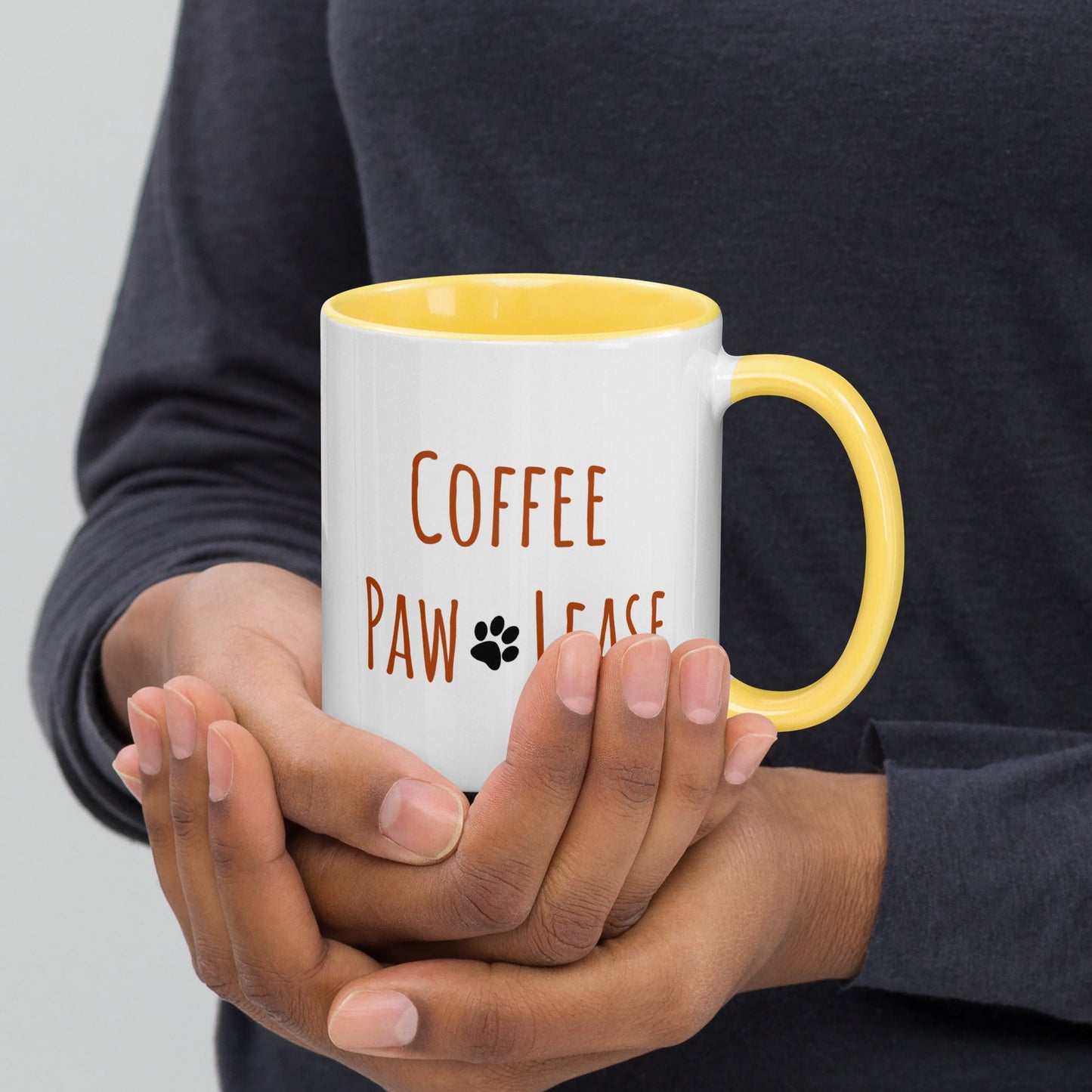 Coffee "Paw - Lease" Colorful Mug - Tri - Me Gifts