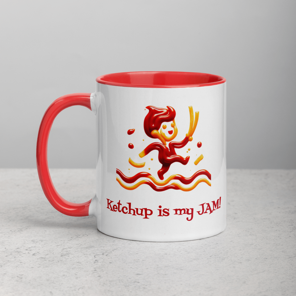 Ketchup is my Jam - Kids (or Adult!!) Mug - Tri - Me Gifts