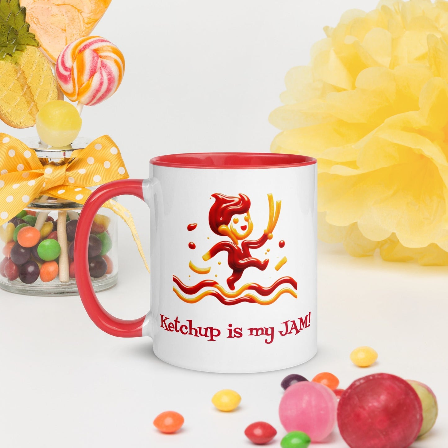 Ketchup is my Jam - Kids (or Adult!!) Mug - Tri - Me Gifts