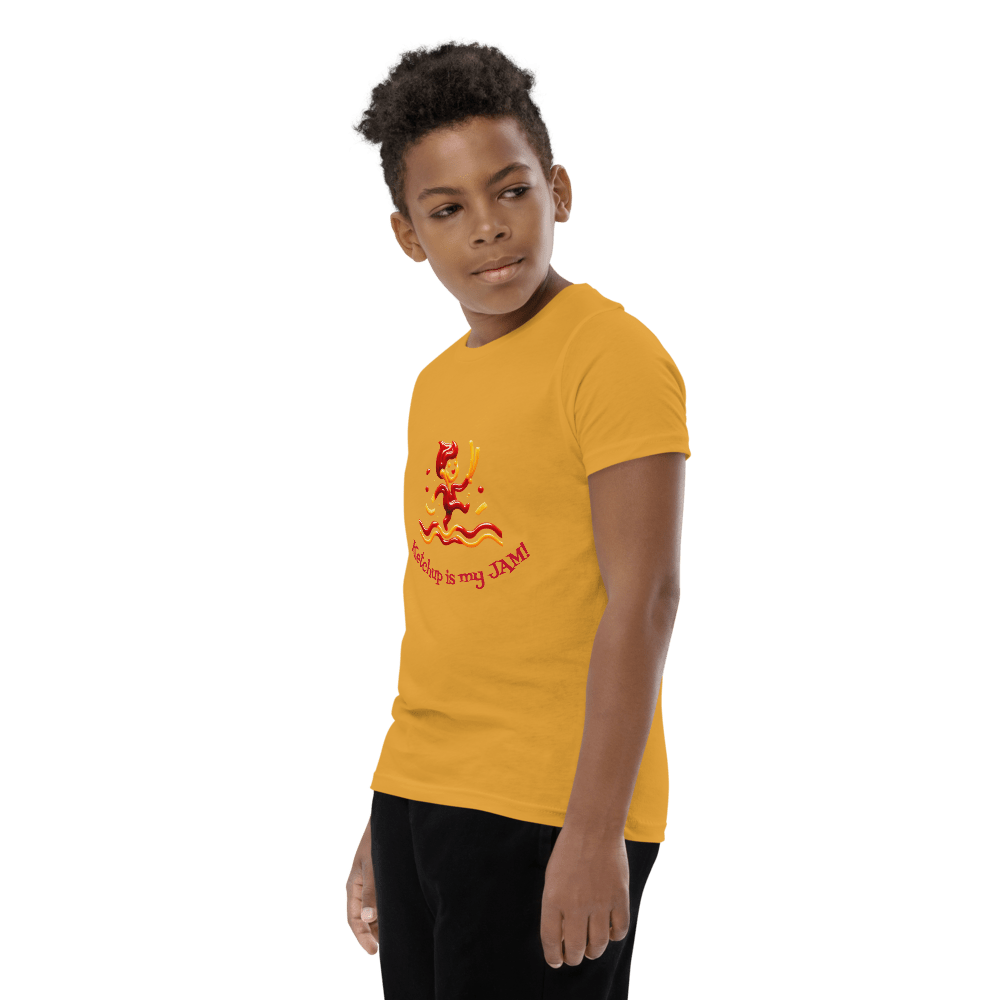 Ketchup is my Jam Youth tee shirt - Tri - Me Gifts