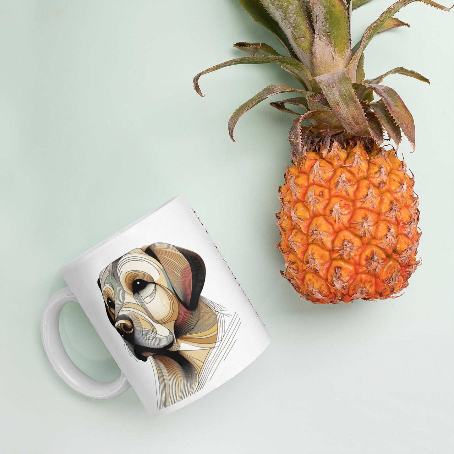 Labstract Art Coffee Mug - Tri - Me Gifts