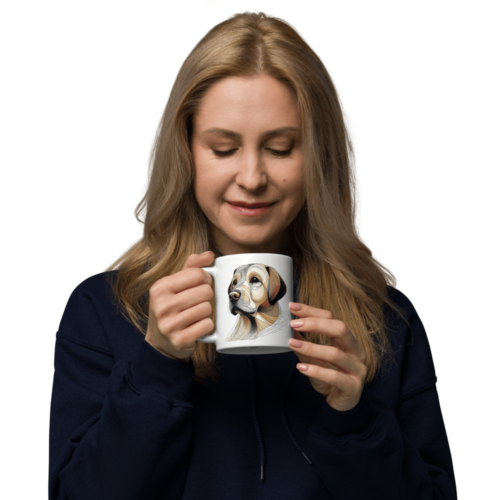 Labstract Art Coffee Mug - Tri - Me Gifts