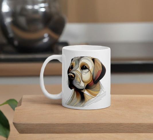 Labstract Art Coffee Mug - Tri - Me Gifts