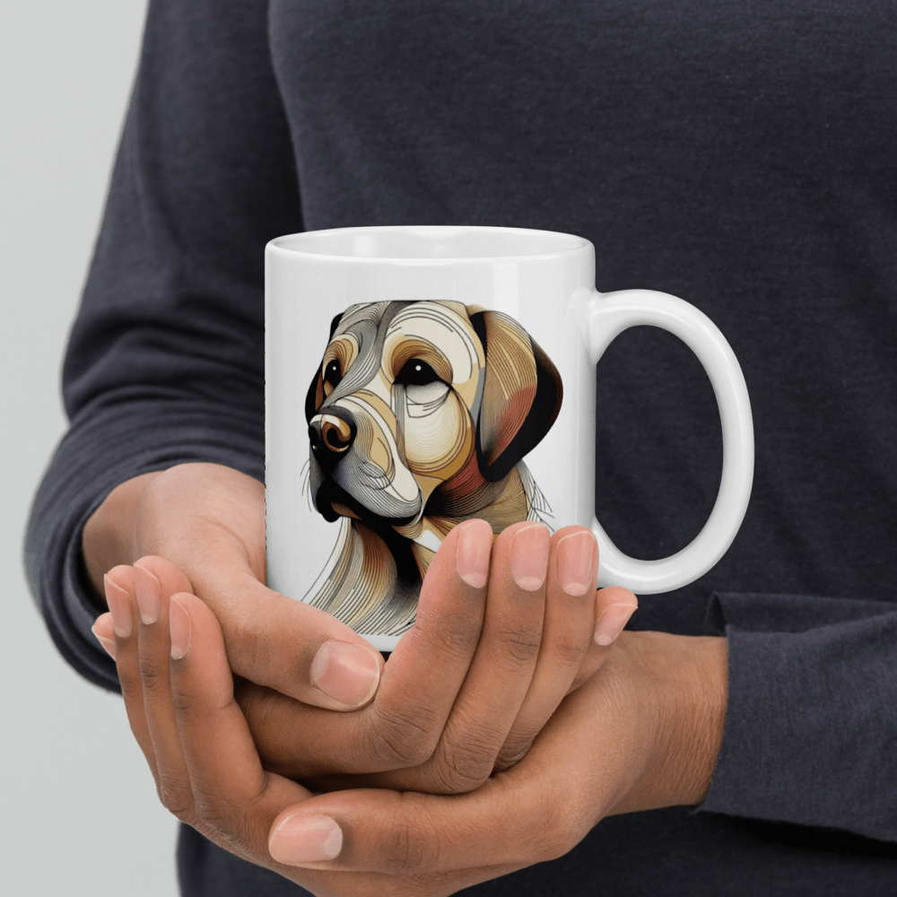 Labstract Art Coffee Mug - Tri - Me Gifts