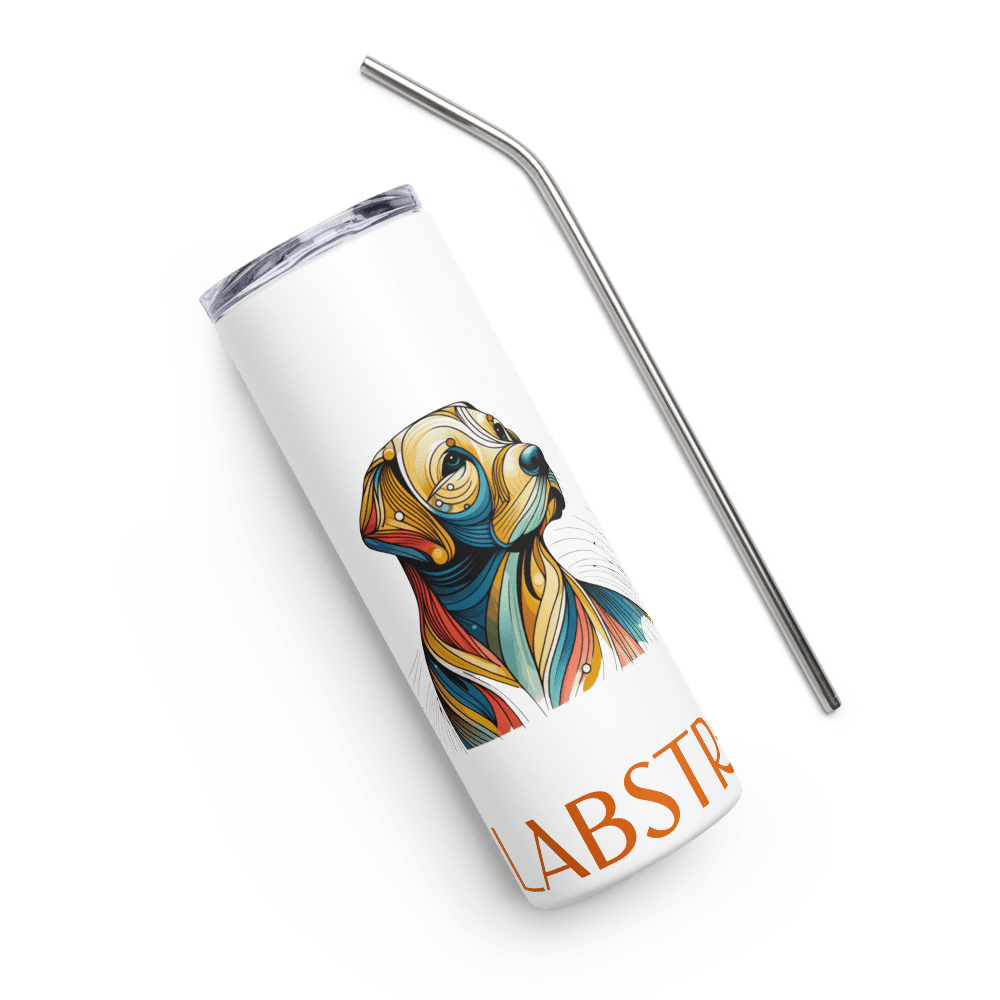 Labstract Art Stainless steel tumbler - Tri - Me Gifts