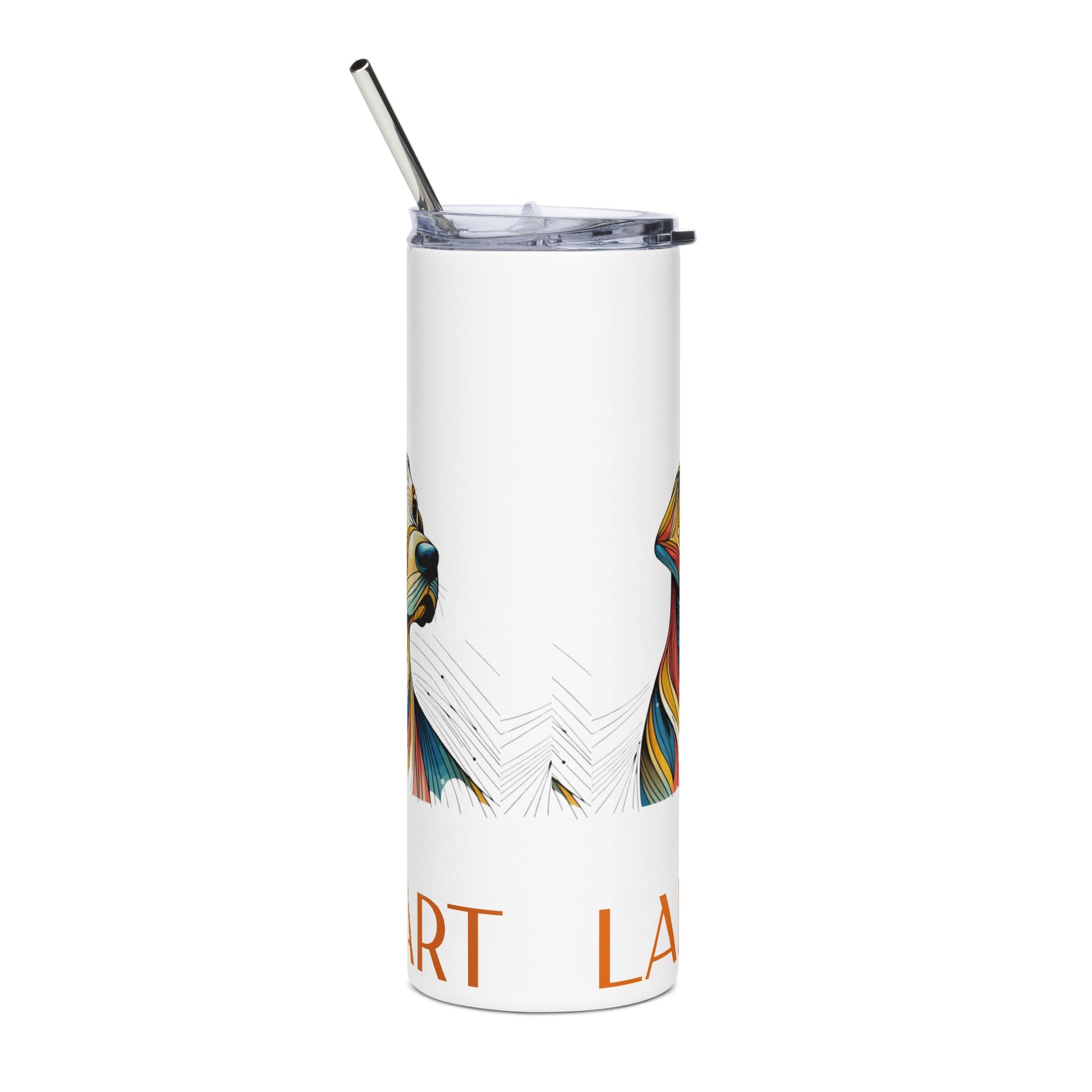 Labstract Art Stainless steel tumbler - Tri - Me Gifts