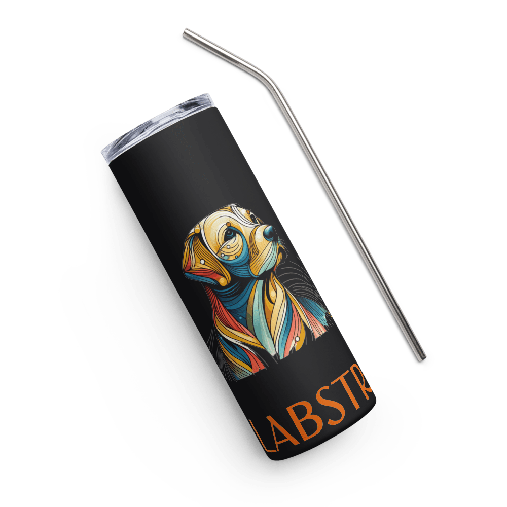 Labstract Art Stainless steel tumbler - Tri - Me Gifts