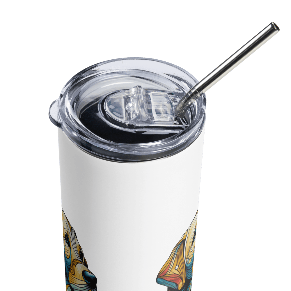 Labstract Art Stainless steel tumbler - Tri - Me Gifts