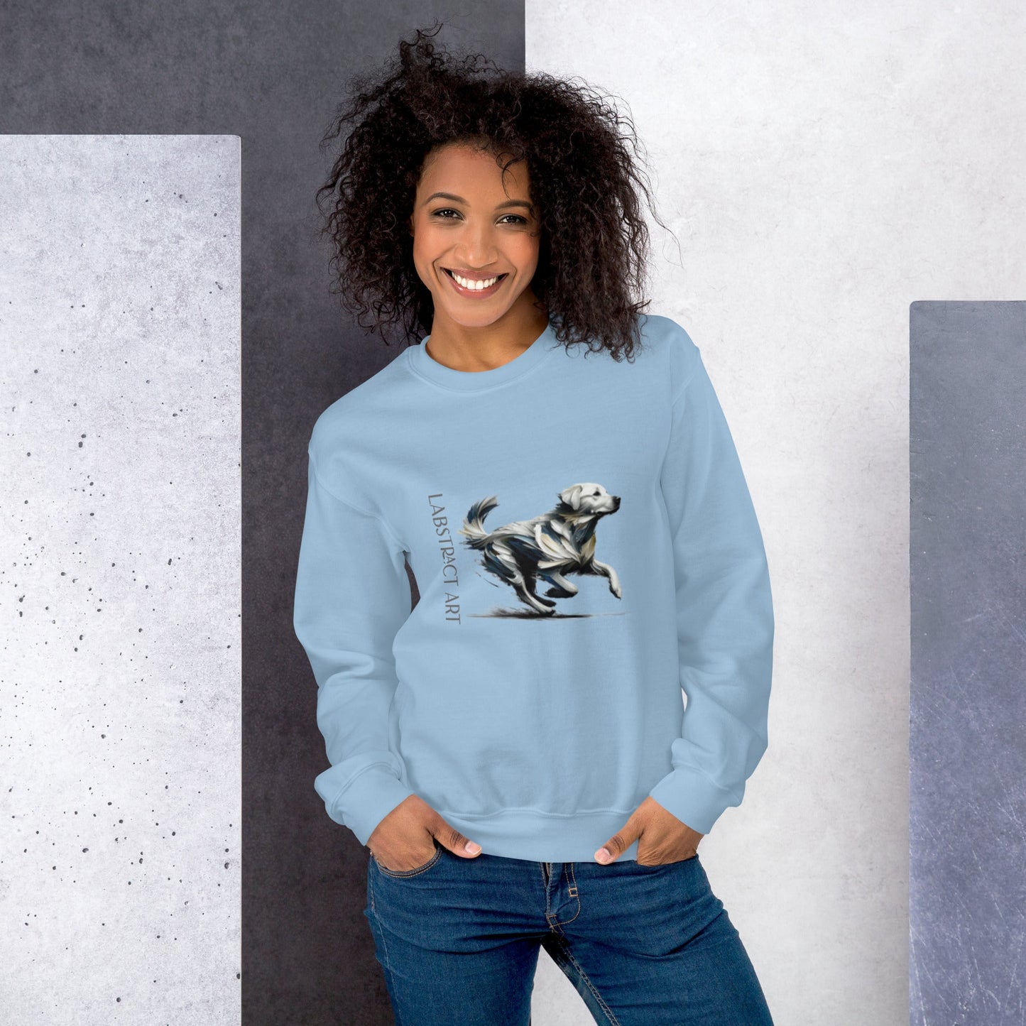 Labstract Art Sweatshirt - Tri - Me Gifts