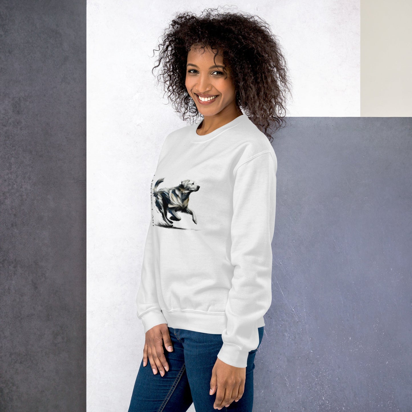 Labstract Art Sweatshirt - Tri - Me Gifts