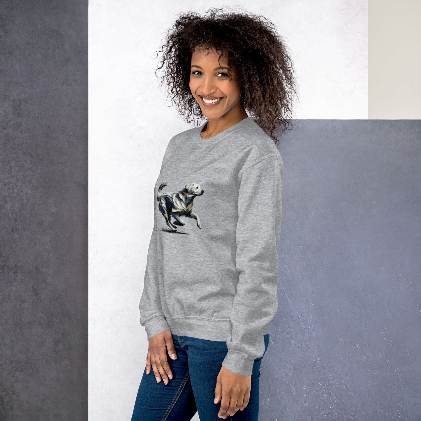 Labstract Art Sweatshirt - Tri - Me Gifts