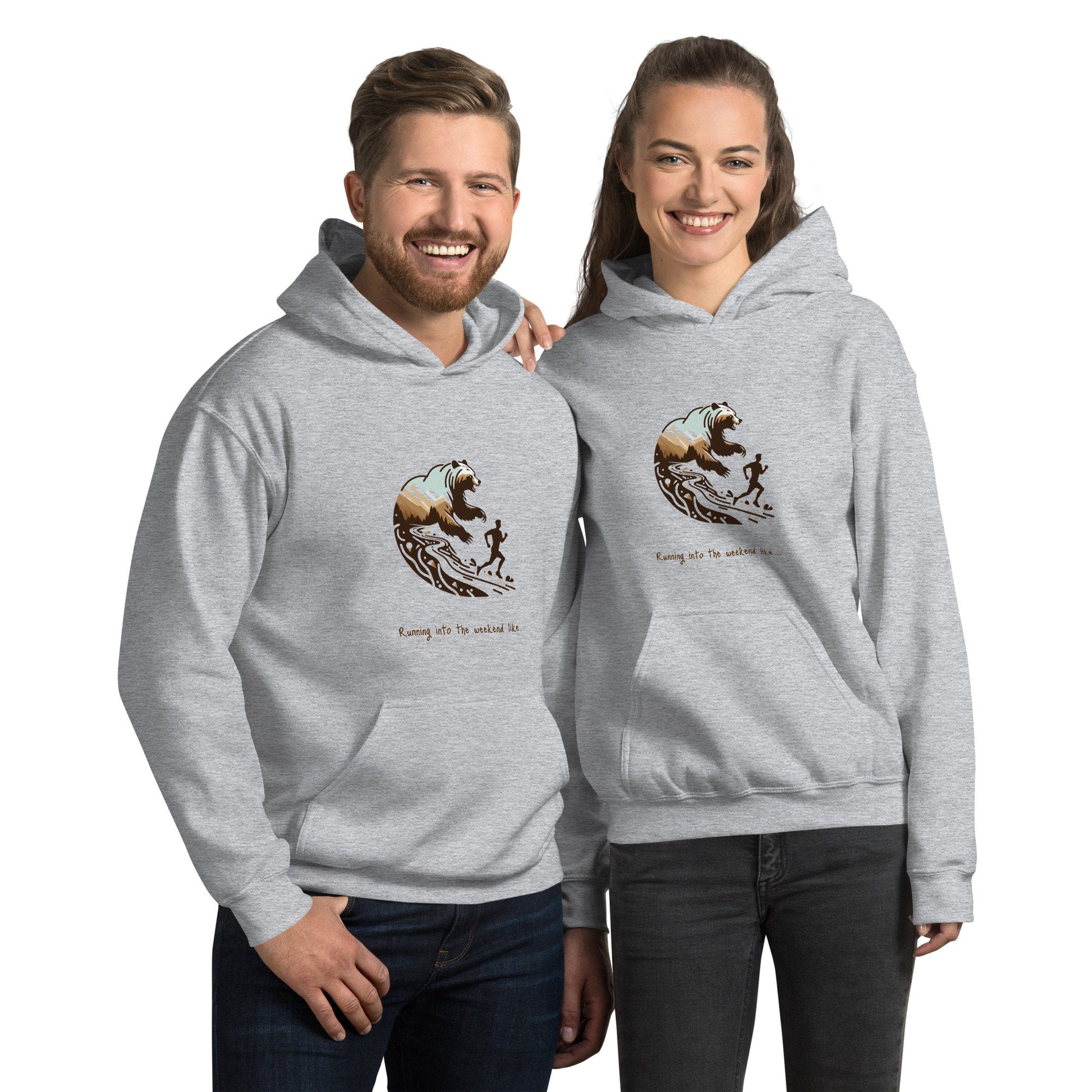 "Running into the Weekend" Hoodie - Tri-Me Gifts