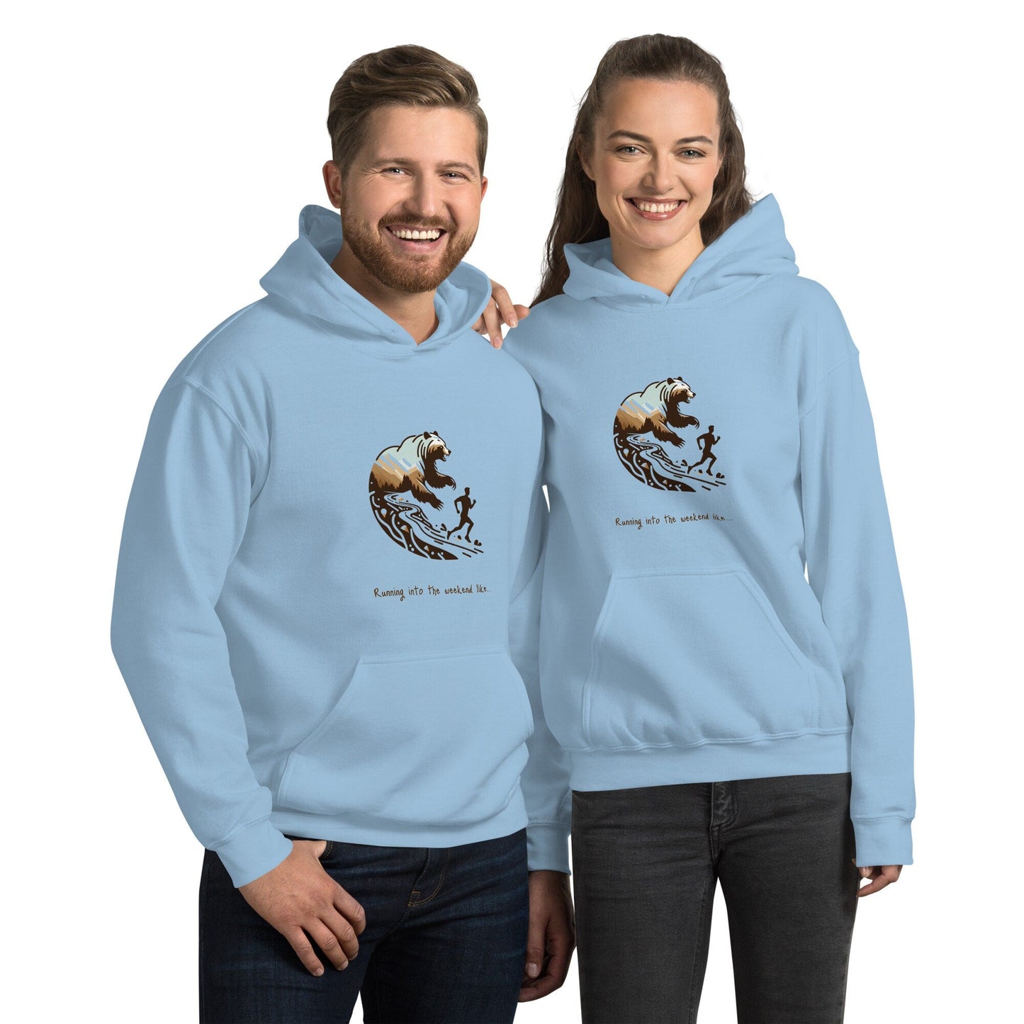 "Running into the Weekend" Hoodie - Tri-Me Gifts