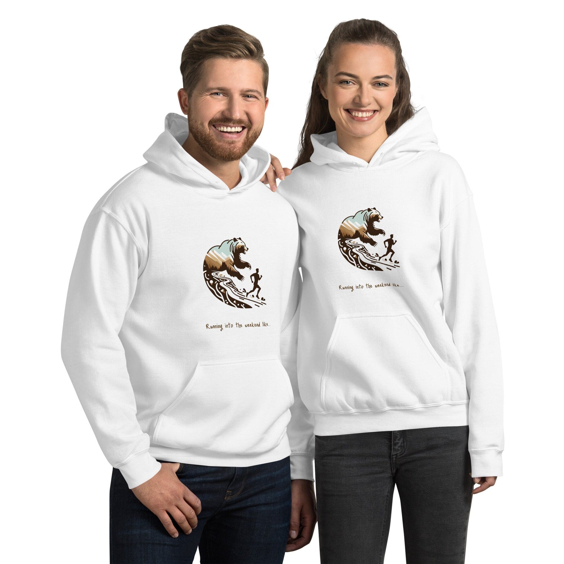 "Running into the Weekend" Hoodie - Tri-Me Gifts