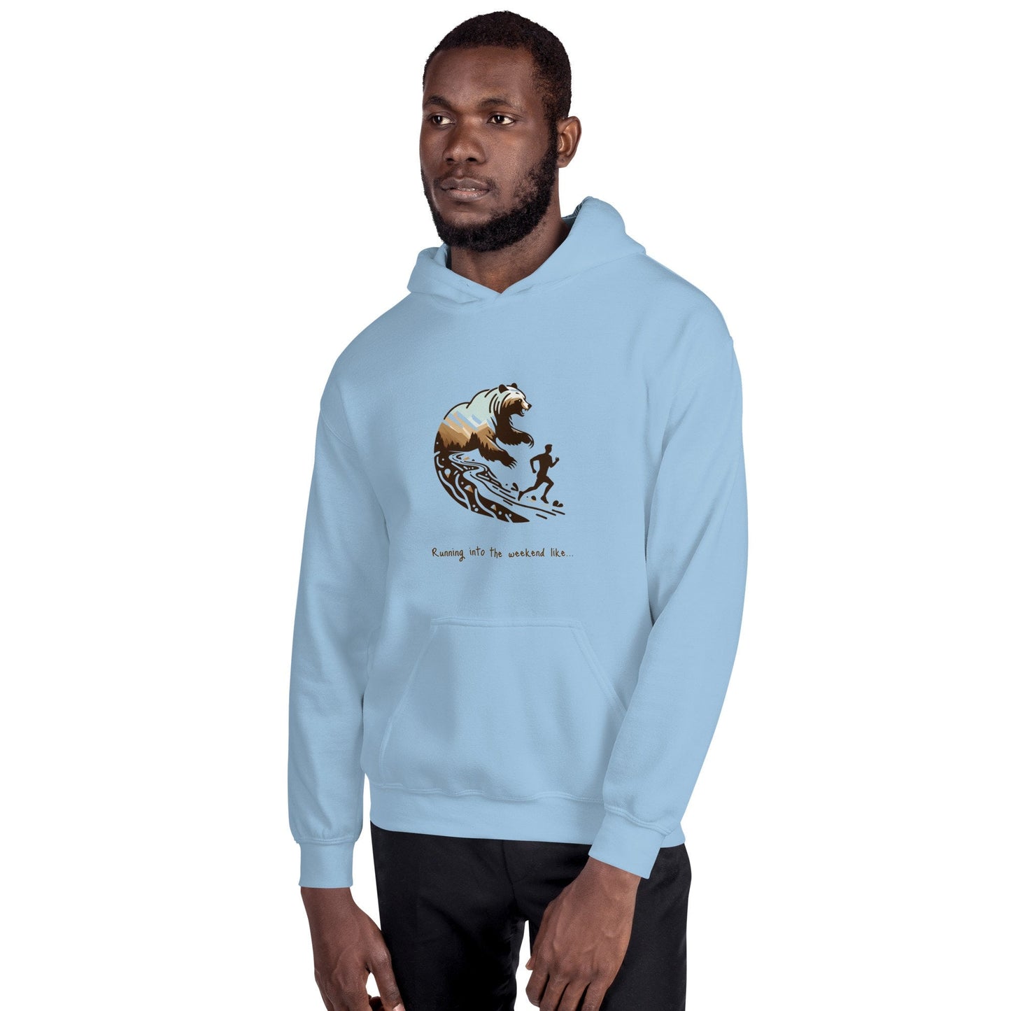 "Running into the Weekend" Hoodie - Tri-Me Gifts