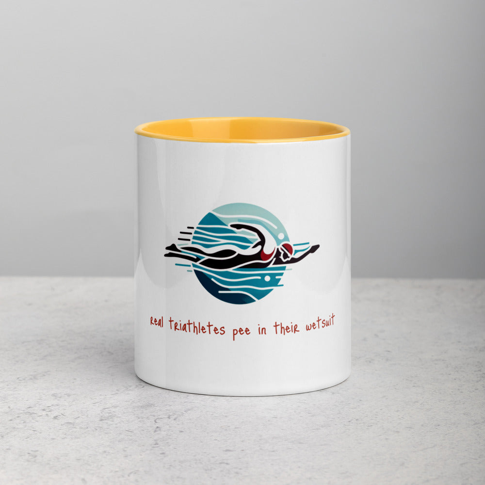 Triathlete Swimmer Mug.  Great gift for the athlete in your life!