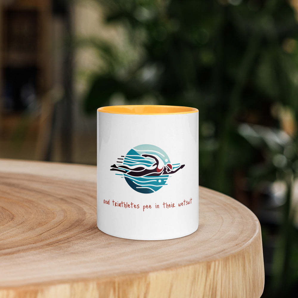 Triathlete Swimmer Mug.  Great gift for the athlete in your life!