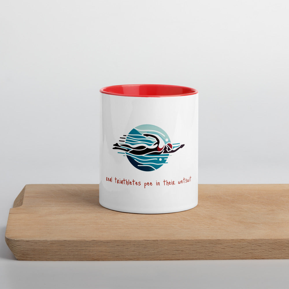 Triathlete Swimmer Mug.  Great gift for the athlete in your life!