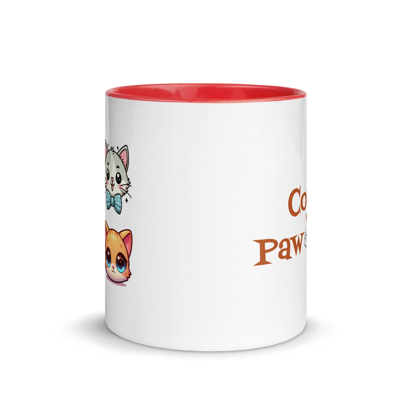 Paw-Lease Kitten Mug with Color Inside