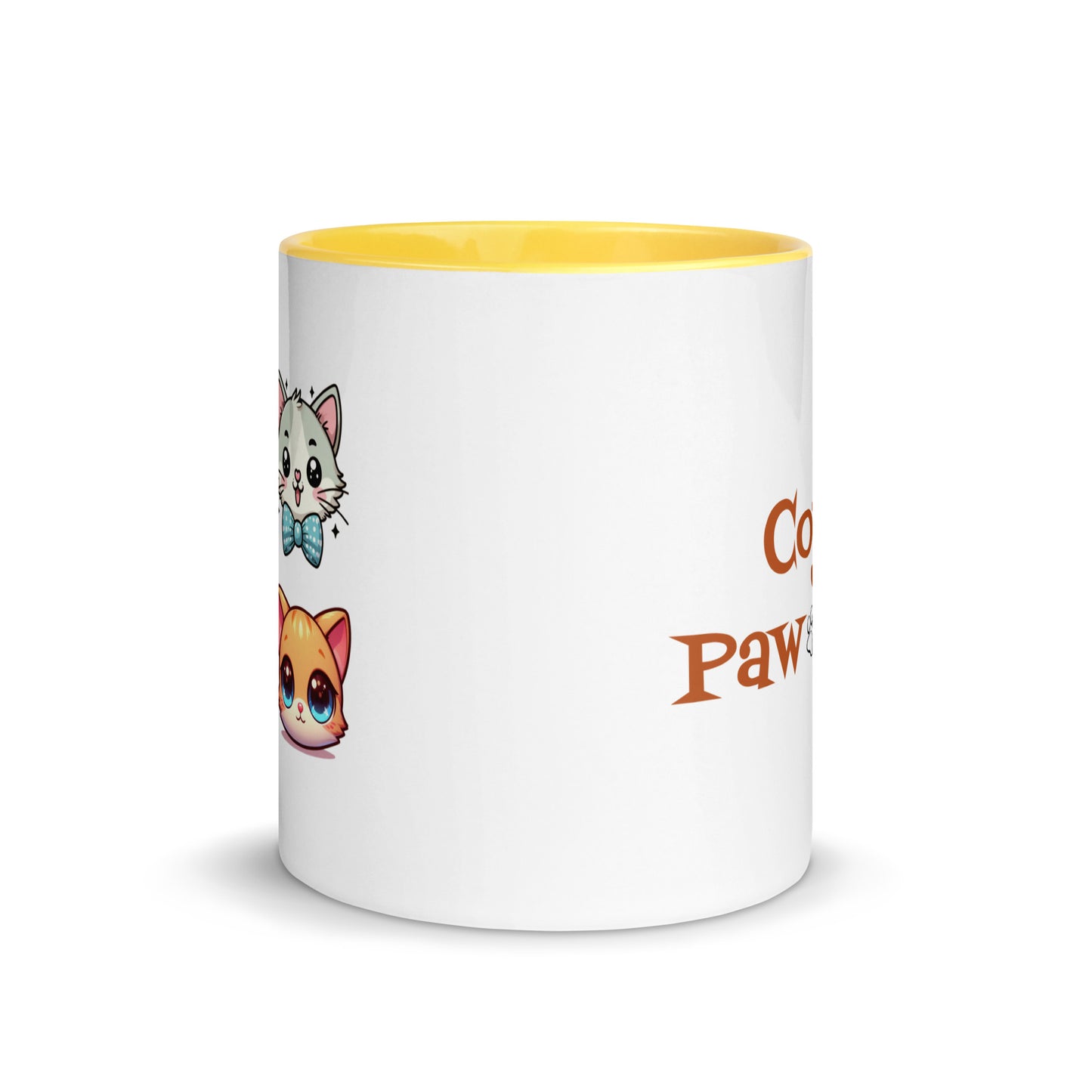 Paw-Lease Kitten Mug with Color Inside