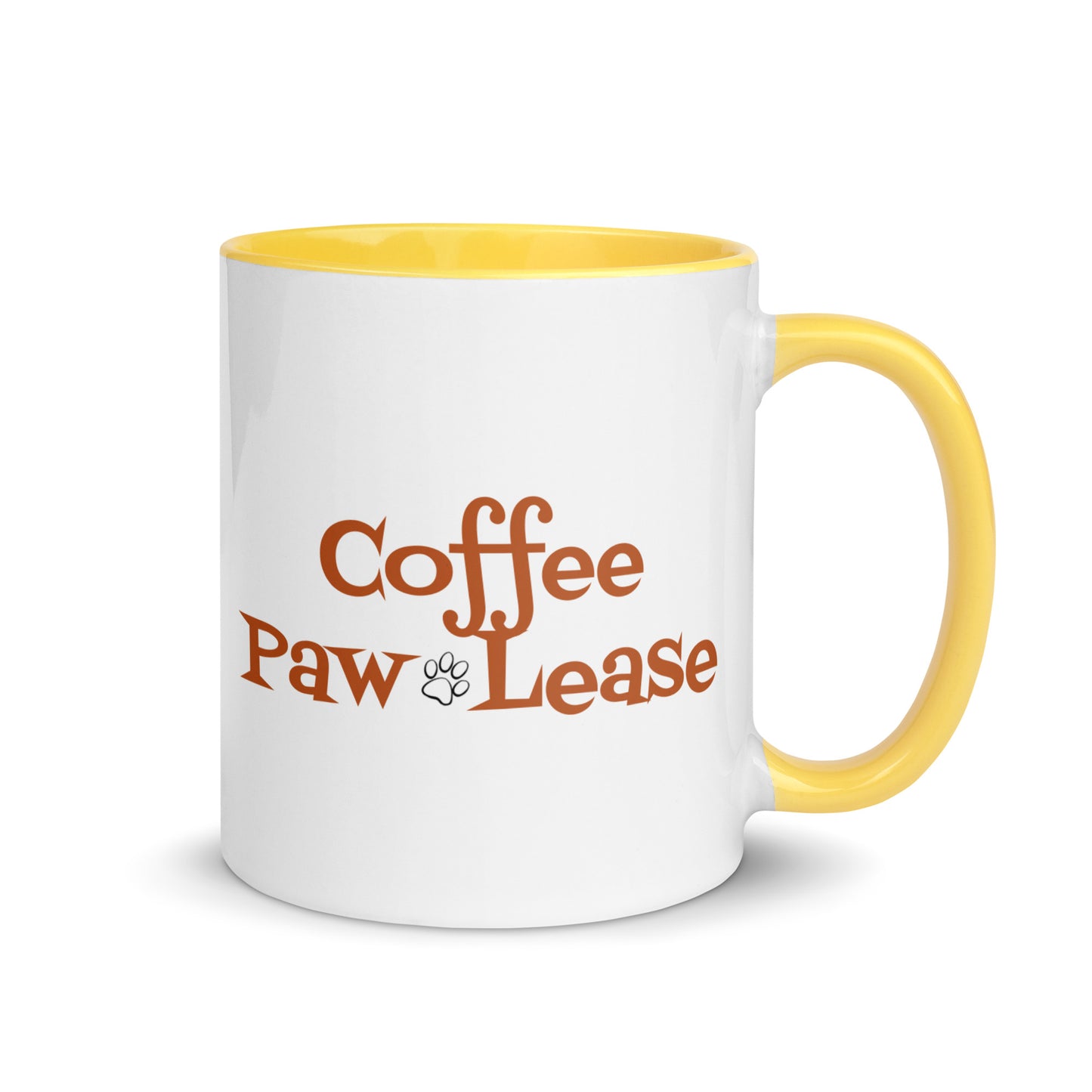 Paw-Lease Kitten Mug with Color Inside